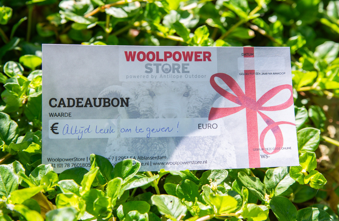 WoolpowerStore Cadeaubon